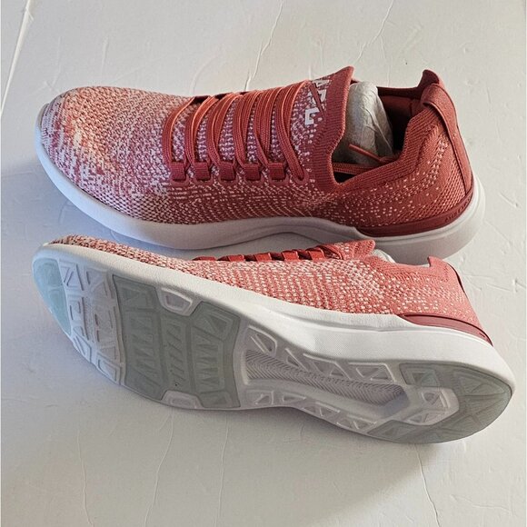 APL Women's Techloom Breeze Sneaker, Red, Size 8 - Picture 7 of 9